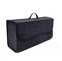 Саквояж-органайзер у багажник 500х250х170мм Чорний Текстиль"GP-20" ручки/липучки