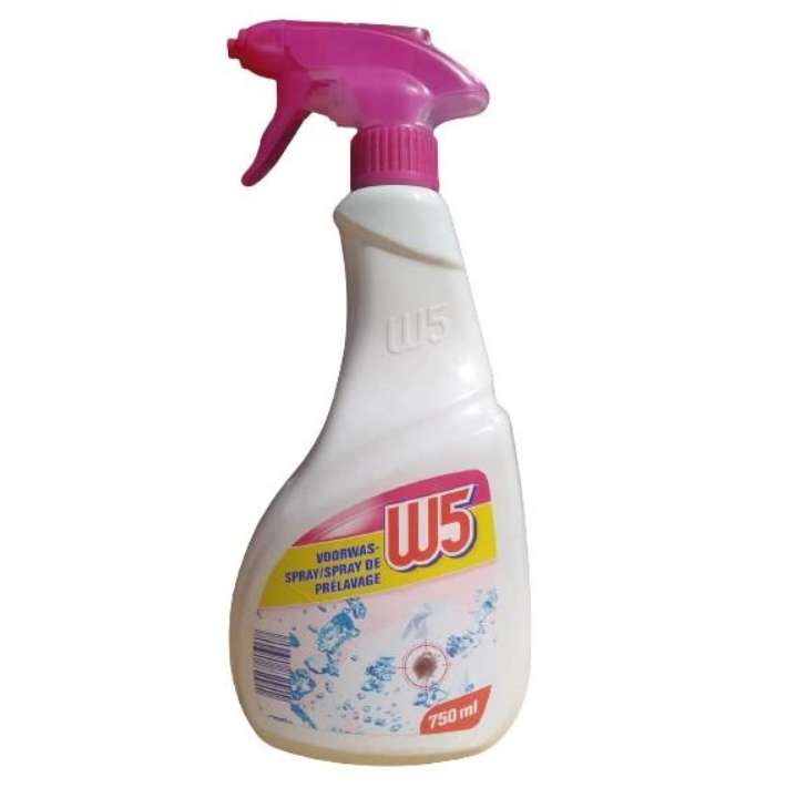 Пятновыводитель W5 Pre-wash spray 750 мл Средство для удаления пятен универсальное (X-85) - фото 1 - id-p2027174851