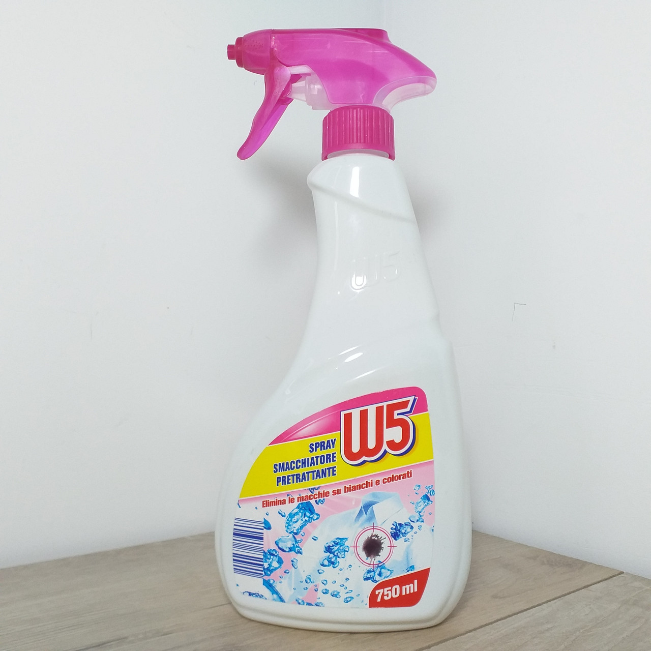 Пятновыводитель W5 Pre-wash spray 750 мл Средство для удаления пятен универсальное (X-85) - фото 2 - id-p2027174851