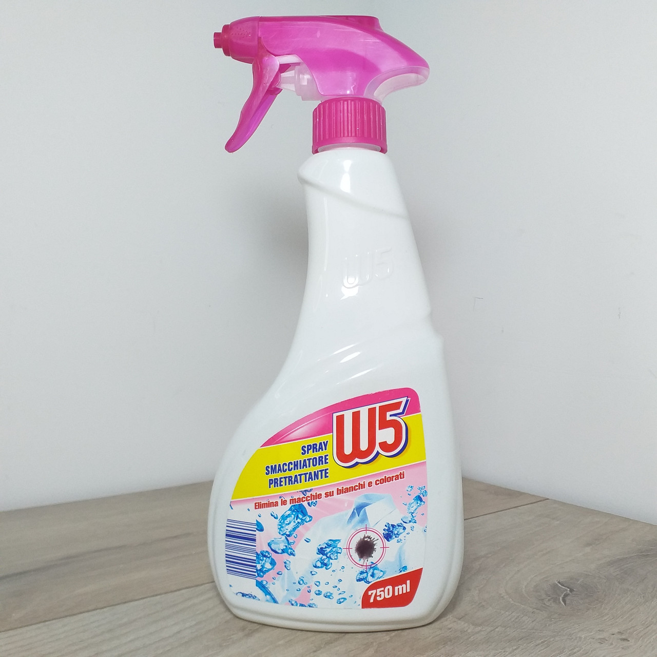 Пятновыводитель W5 Pre-wash spray 750 мл Средство для удаления пятен универсальное (X-85) - фото 3 - id-p2027174851