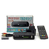 World Vision T624D3 — Т2 Тюнер DVB-T2/C IPTV