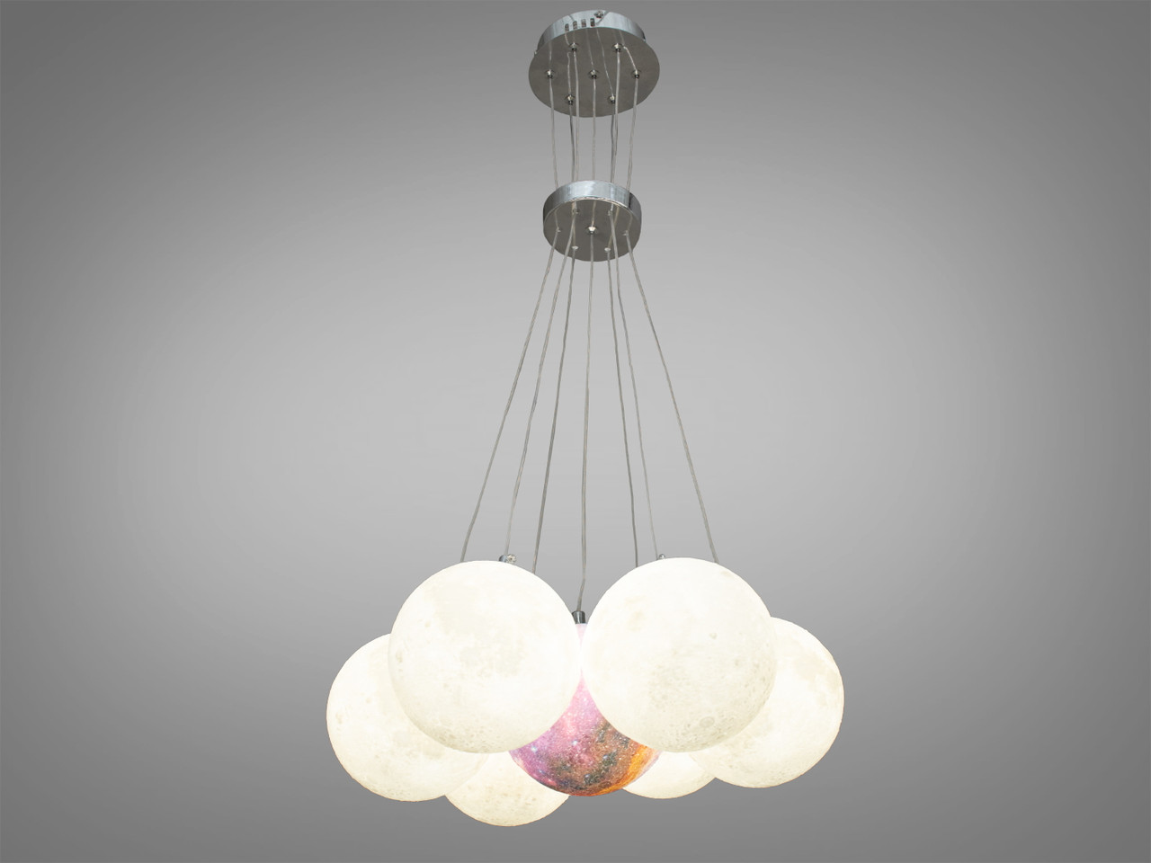 Люстра декоративна підвісна Diasha H8008-7HR, фото 1