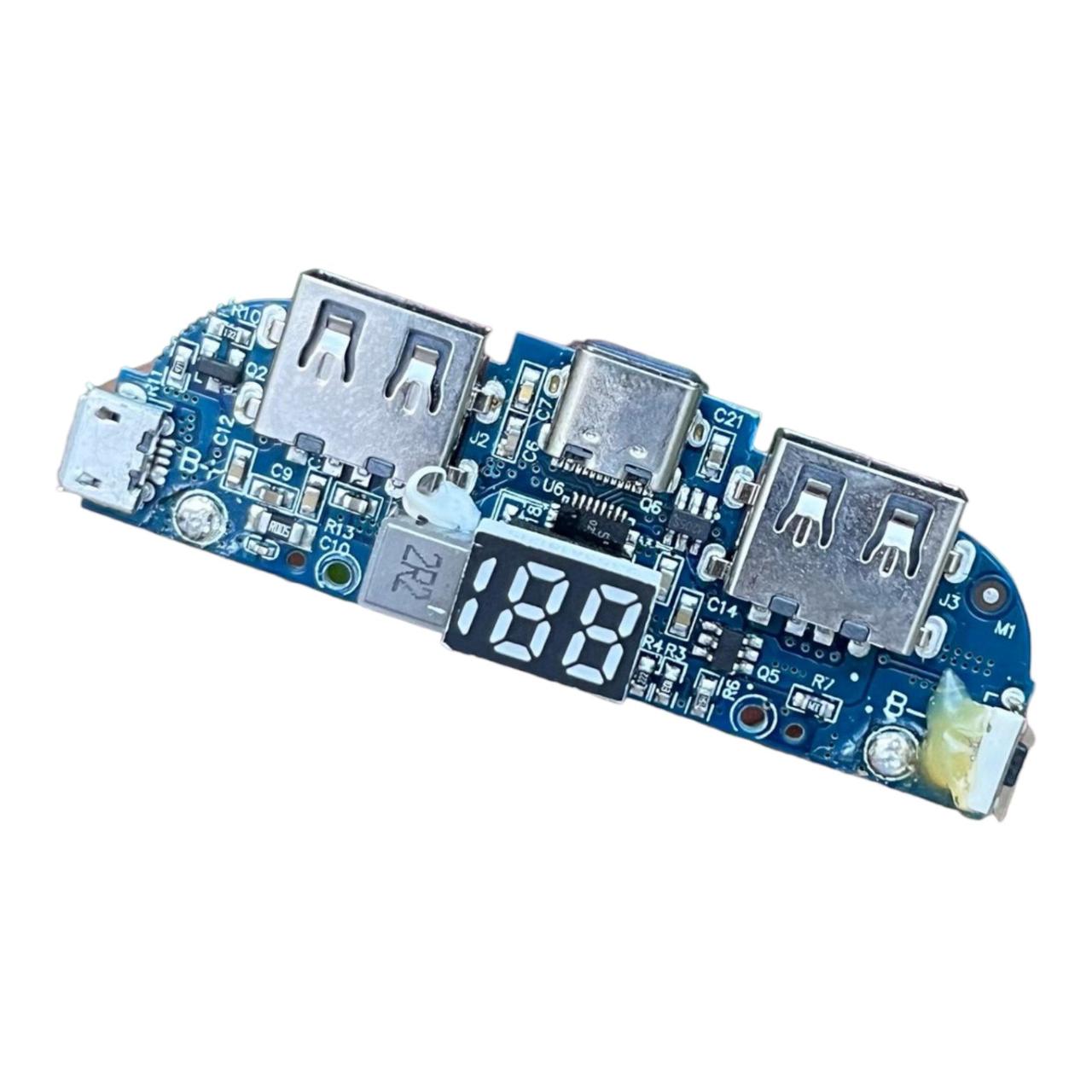 Модуль для PowerBank зі швидким 3.4a Baseus SW6115 з дисплеєм, фото 1