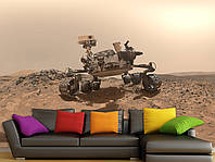 Флизелиновые фотообои с рисунком "Марсоход", 3d обои в спальню Індивідуальний розмір