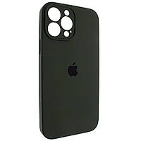 Задня накладка Silicone Case FULL CAMERA APPLE iPhone 15 PLUS 40_new_dark_green