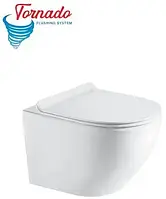 RN-0520-RQ3 Унитаз подвесной Koller Pool ROUND Tornado с сидением Slim Soft-close