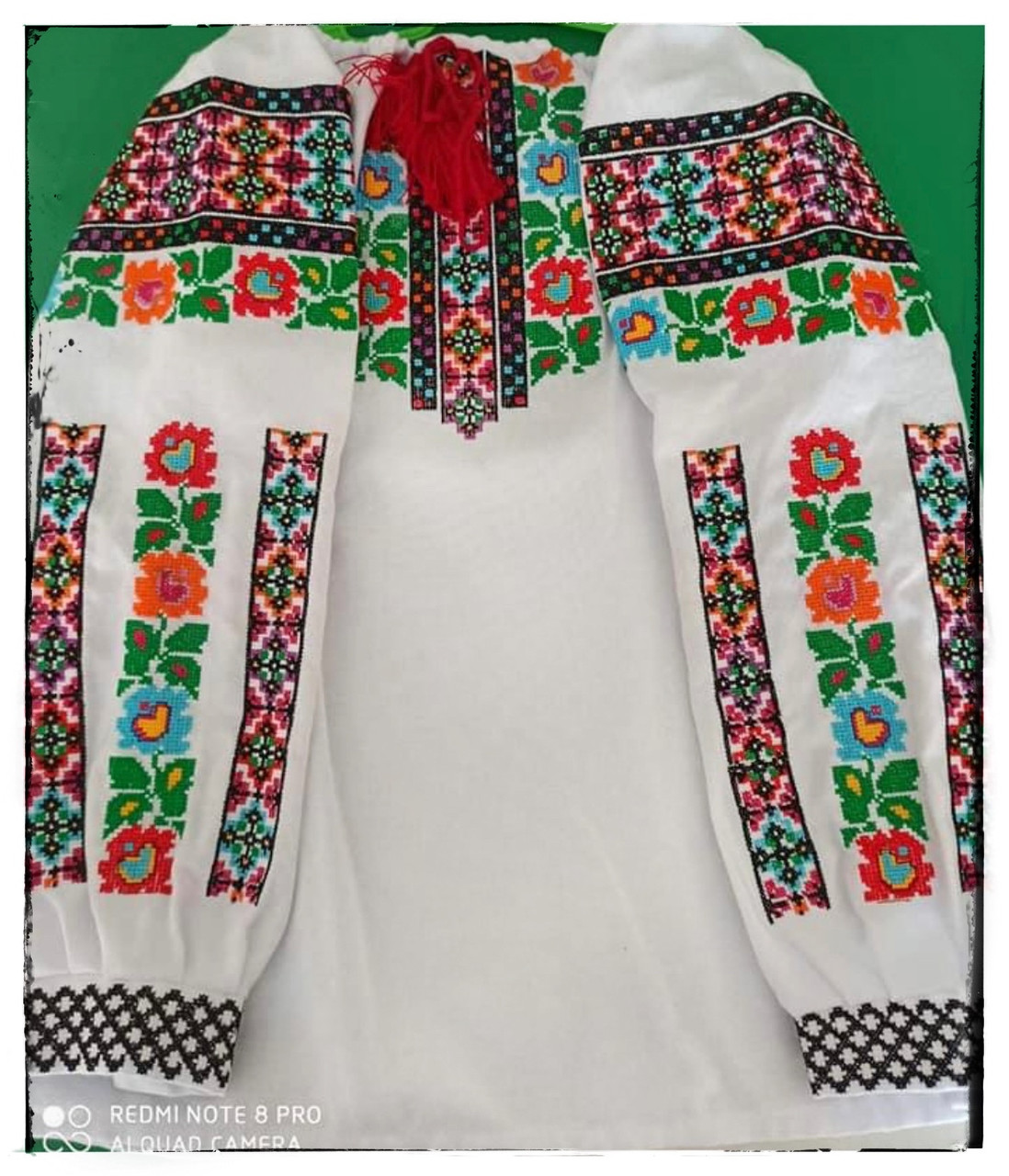 Вишиванка для дівчинки Казка кольорова, фото 1