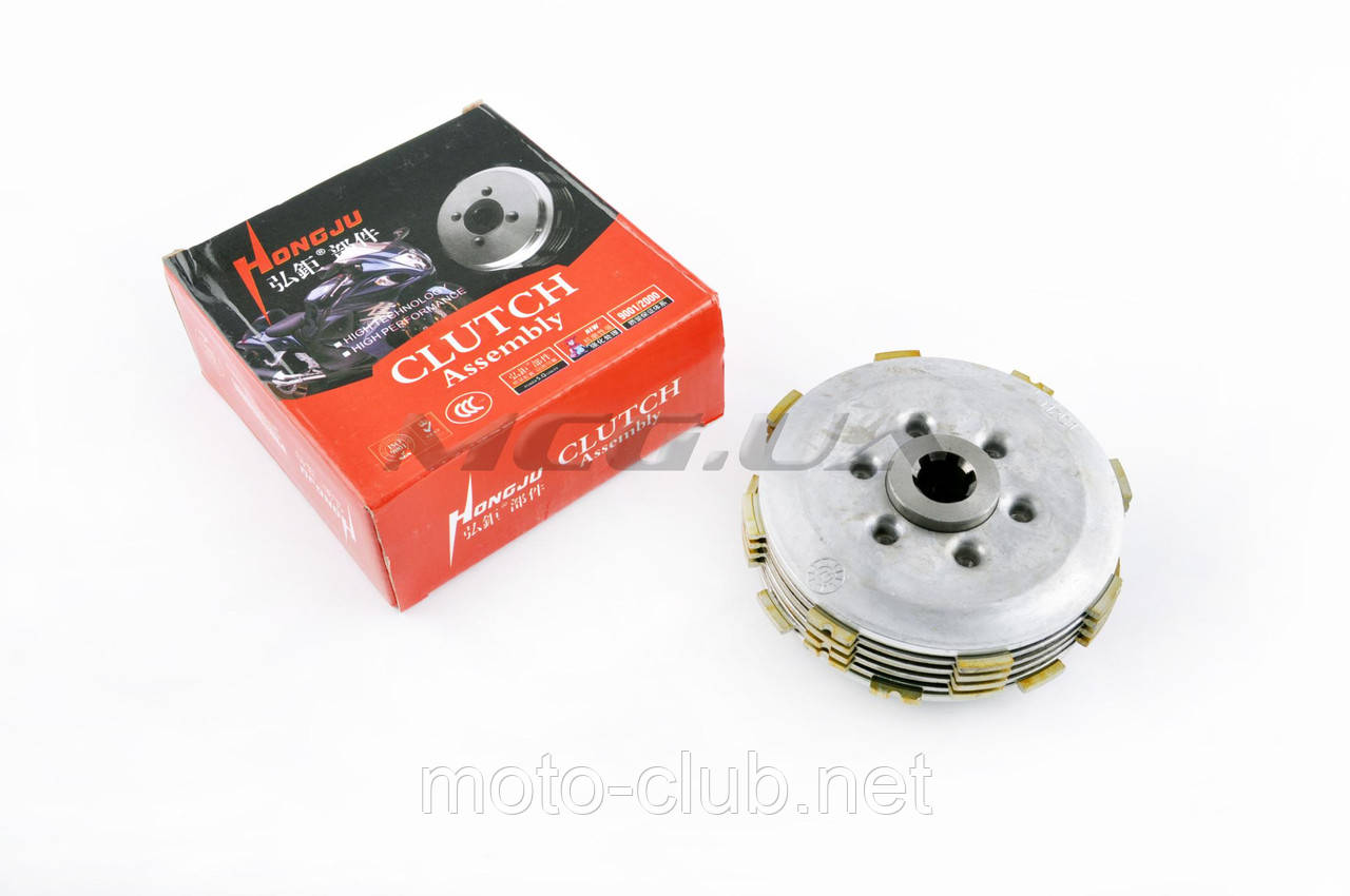 Кошик зчеплення (в зборі) на мотоцикл BAJAJ100 "HONGJU", фото 1
