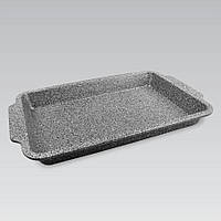 Форма для випічки 46х29х5см вуглецева сталь Granite сіра Maestro