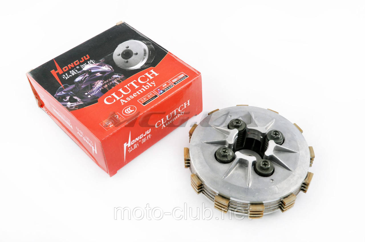 Кошик зчеплення (в зборі) на мотоцикл Suzuki GT "HONGJU"   , фото 1