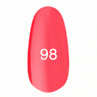 Гель лак Kodi № 98 ( ярко-неоновый розовый) 8МЛ.(срок годности истек)