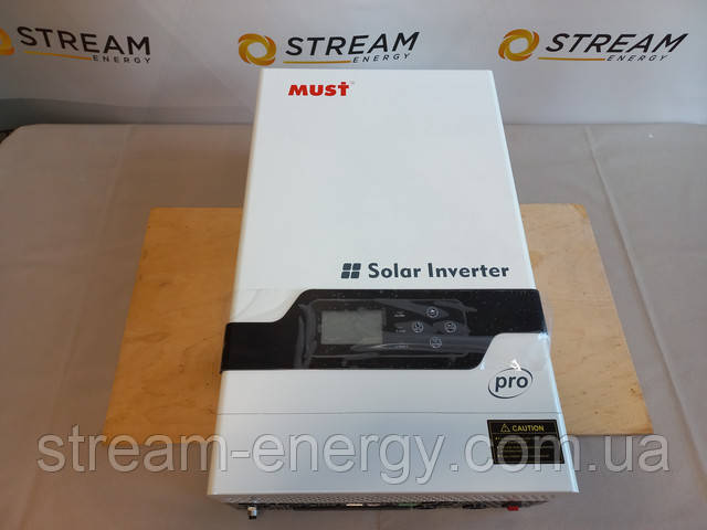 Гибридный инвертор MUST PV18-5248PRO, 5200W, 48V, ток заряда 1-60А, 160-275V, MPPT (80А, 450 Vdc)