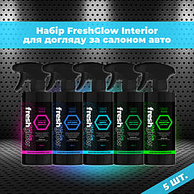 Набір FreshGlow Interior для догляду за салоном авто