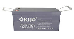 Акумуляторна батарея Kijo JDG 12 V 200 Ah GEL, 200 А·год 12 В