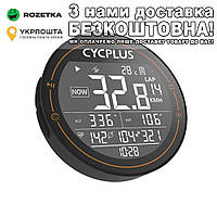 Велокомп'ютер Cycplus М2 GPS Bluetooth Велокомпьютер Чорный