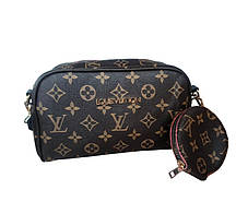 Сумка жіноча з текстилю та екошкіри