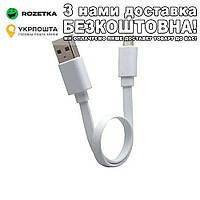 USB - microUSB 0.2 м. для PowerBank Кабель