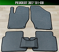 ЕВА коврики Peugeot 307 '01-08. EVA ковры Пежо 307