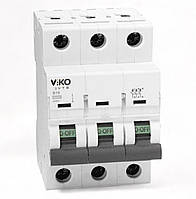 Автоматичний вимикач (3p, 40А) Viko