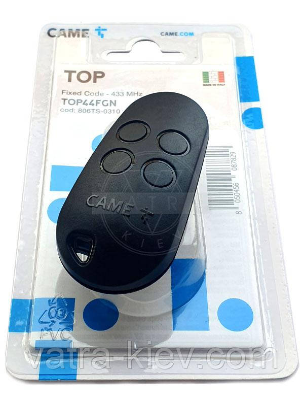 CAME TOP44FGN Пульт 4-х канальний 806TS-0310 частота 433.92 МГц сумісний з TOP-432/434, TAM та TWIN, фото 1