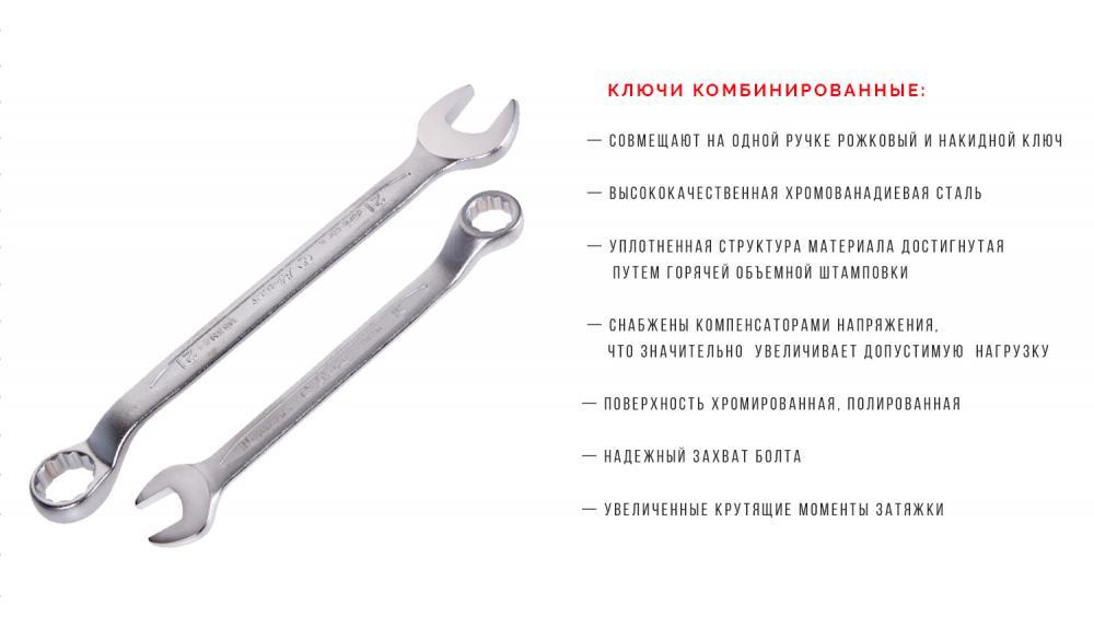 Набір ключів ріжково-накидних 16 пр. 6-24 мм метал. кейс HANS (16616MI) - фото 3 - id-p1879724576