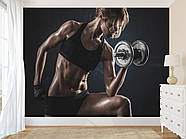 Самоклеюча плівка Oracal з малюнком для спорт залу, фото шпалери "Спорт і Тренування", фото 4