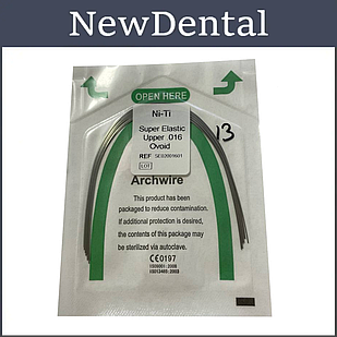 Дуги NI-TI Super Elastic, квадратні, 16*16, НИЗ, уп.10шт Ovoid