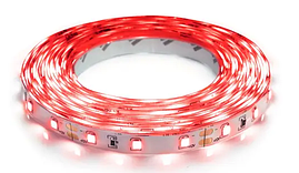 Світлодіодна стрічка SMD 2835 60 д/м негерметична, червона IP20