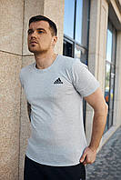 Футболка Adidas серая | Спортивна футболка Адидас