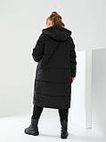 Жіноча зимова куртка синтепон 250 батал новинка 2023, фото 5