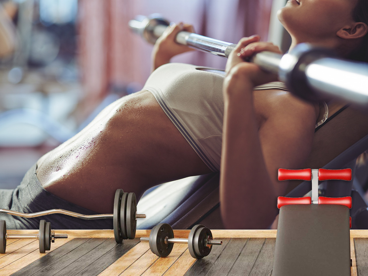 Самоклеюча плівка Oracal на стіну для спорт залу "Легка атлетика", декор для дому, фото 1