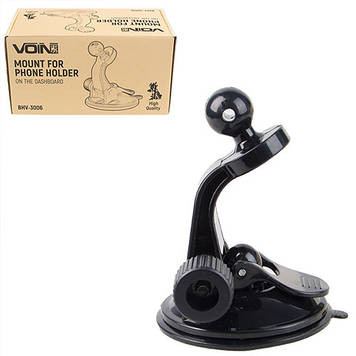Автомобільний Кронштейн для тримача мобільного телефона VOIN BHV-3006 на присоску (BHV-3006)