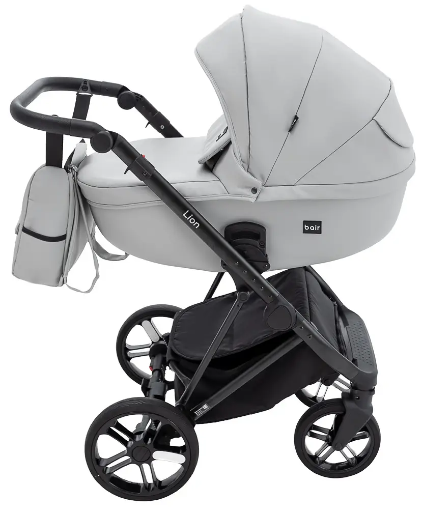 Коляска 2 в 1 Bair Lion ECO LE-14 світло сірий