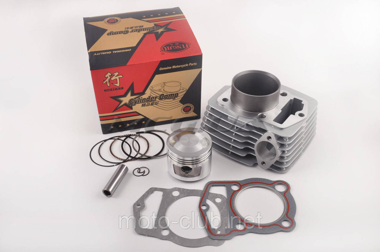 Поршнева (ЦПГ) на мотоцикл із двигуном 4T CB150 (Ø62.0) "JIN", фото 1
