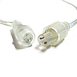 Гірлянда вулична STARLIGHT бахрома білий/жовтий Flash 75LED IP44 прозорий 2x0.7м, фото 6