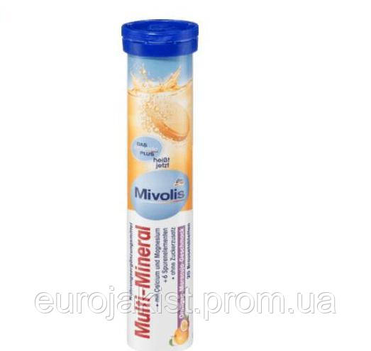 Вітамін мульти-мінерал Mivolis Multi-Mineral Brausetabletten, 20 St - фото 1 - id-p2027248132