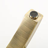 Змішувач високий для умивальника GAPPO G1007-42, бронза, фото 5