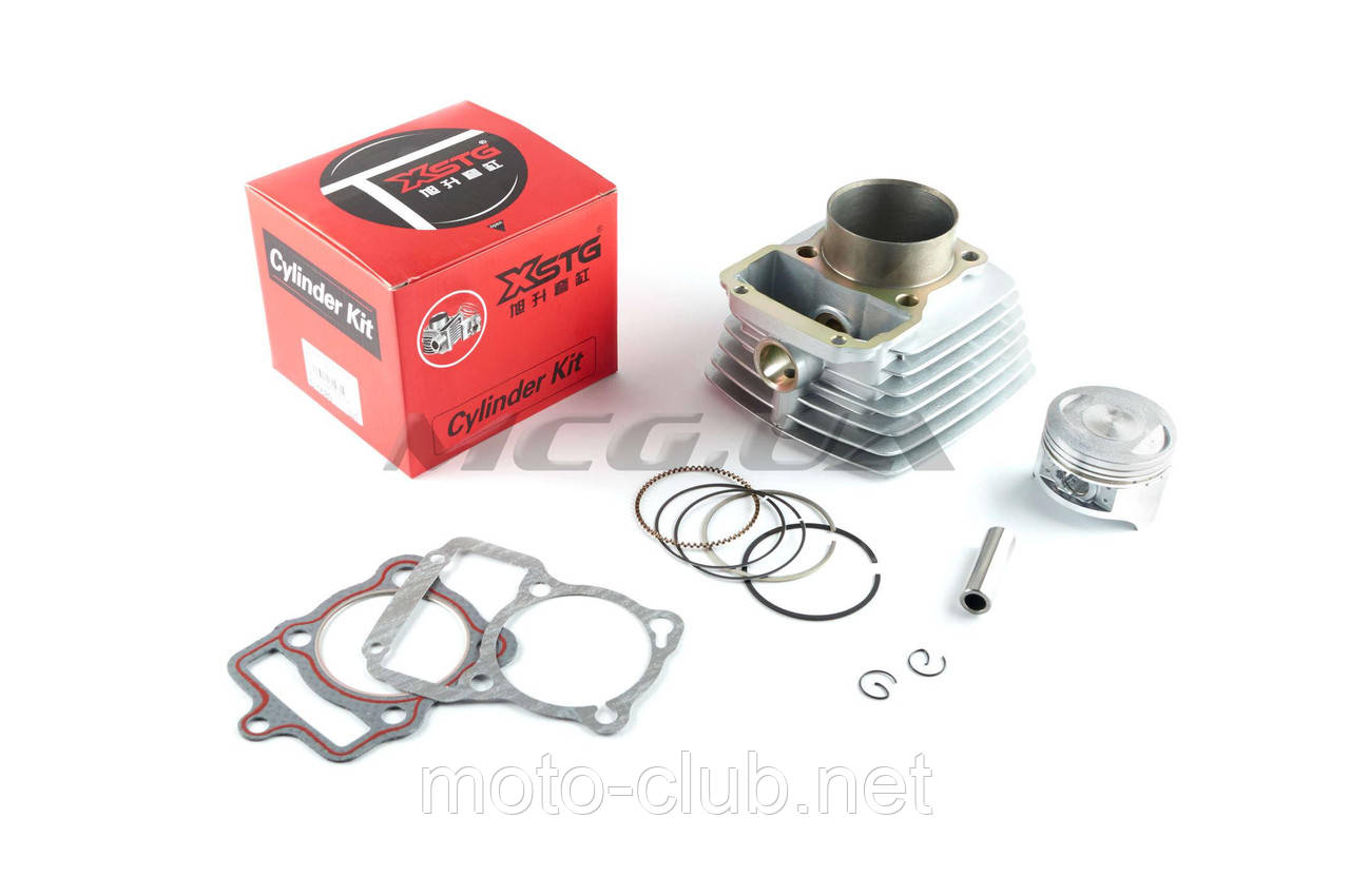 Поршнева (ЦПГ) на мотоцикл із двигуном 4T CG150 (Ø62.0, p-15) "X-STG", фото 1