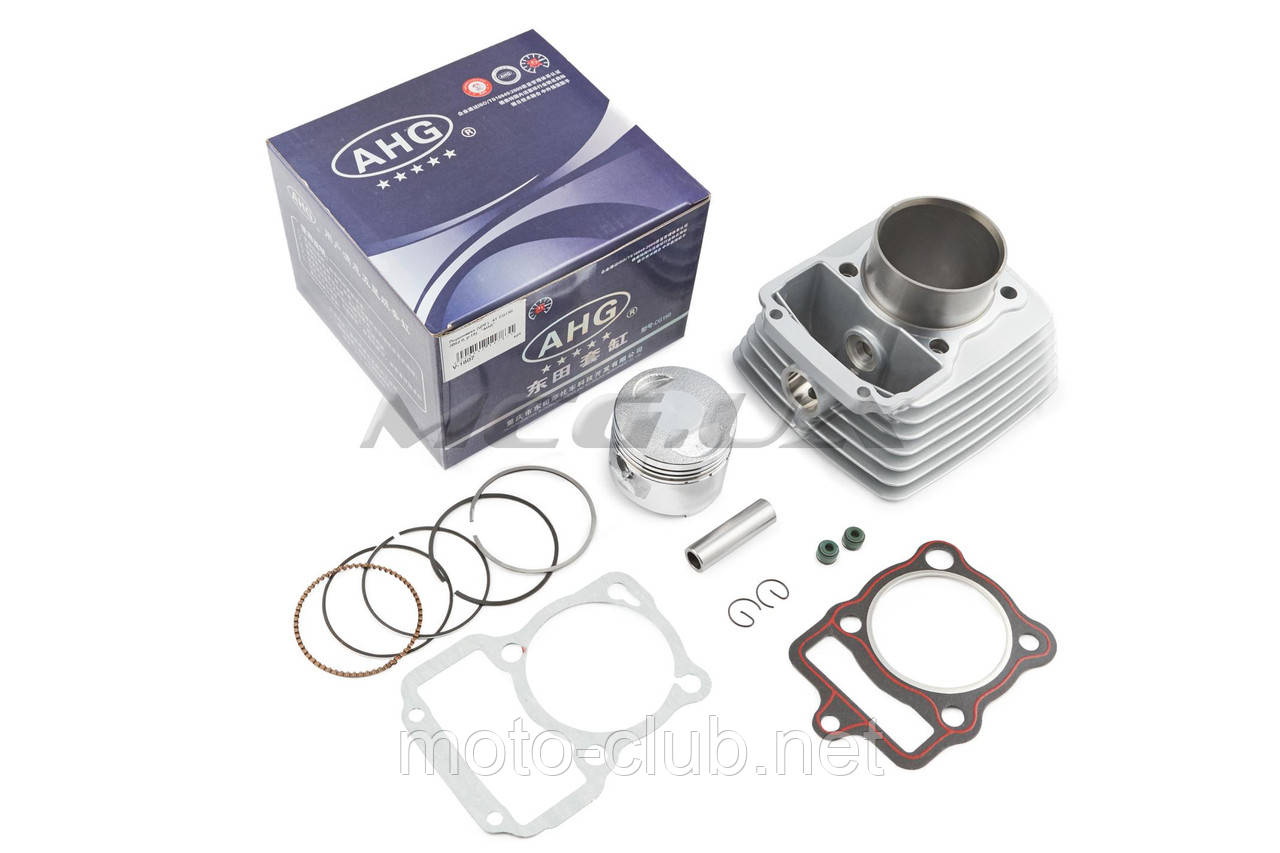 Поршнева (ЦПГ) на мотоцикл із двигуном 4T CG150 (Ø62.0, p-15) "AHG", фото 1