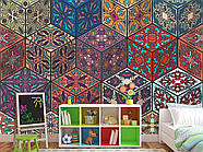 3d самоклеюча плівка Oracal "Куби", готові фотошпалери для дому, фото 4