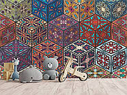 3d самоклеюча плівка Oracal "Куби", готові фотошпалери для дому, фото 5