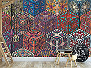 3d самоклеюча плівка Oracal "Куби", готові фотошпалери для дому, фото 7