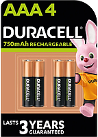 Батарейка аккумулятор DURACELL HR3 750mAh (4шт/уп) (Цена указана за 1шт.)
