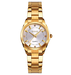Жіночий наручний годинник Skmei 1620 (Золотистий)