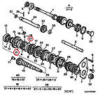 Синхронізатор КПП 1-2 передачі Fiat Ducato 280, 290, Peugeot J5, Citroen C25 (1982-1994), 232403, фото 4