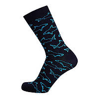 Шкарпетки чоловічі DUNA демісезонні бавовняні 39-42(р) темно-синій (7041)