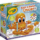 Набір для малювання Спірограф Восьминіг Оскар, сам малює CRAYOLA Spin 'n' Swirl Oscar the Octopus, фото 6