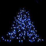 Гірлянда вулична STARLIGHT лінійна синій 100LED IP44 чорний 5 м, фото 2