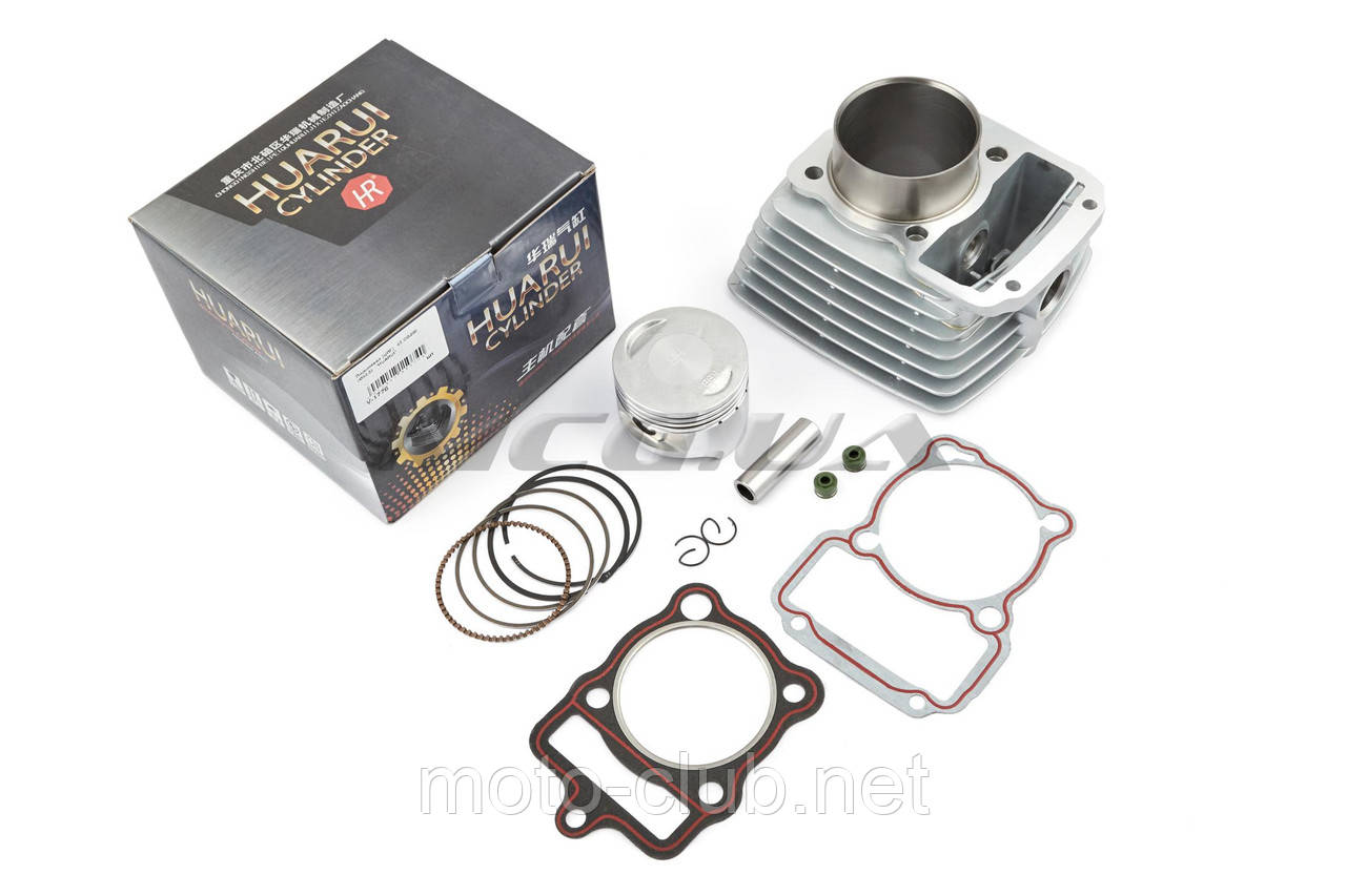 Поршнева (ЦПГ) на мотоцикл із двигуном 4T CG200 (Ø63.5,p-15) "HUARUI", фото 1