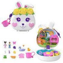 Компактний ігровий набір Polly Pocket Dolls Flower Garden Bunny Polly  HKV36